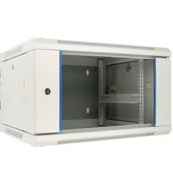Extralink 6U 600x600 AZH Gray Swing Type Wall-Mounted Network Cabinet Ready for Data Center Server Rack in Stock