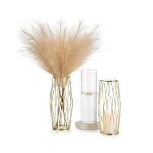 Vases à fleurs décoratifs de table de bureau extensibles en fer de haute qualité pour la maison et le mariage au bureau - Product Image 3