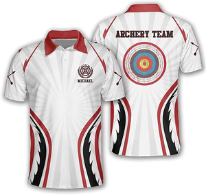 Camisetas de Tiro con Arco Personalizadas de Secado Rápido, Jersey de Equipo OEM, Transpirables, Elásticas, Ajuste para Exteriores, Camisetas de Tiro con Arco para Hombre al por Mayor - Product Image 4