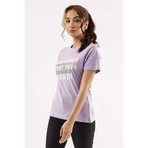 เสื้อยืดผู้หญิงสีม่วง - Product Image 2