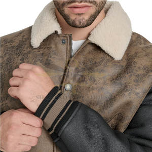 Veste Letterman cousue de haute qualité Veste Letterman confortable à porter à la mode Veste Letterman avec logo personnalisé - Product Image 5