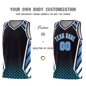 Custom Logo Printed Quick Dry Anti-Bacterial Breathable Basketball Uniform OEM Unique Style Jersey Create Your Own Style - Product Image 3