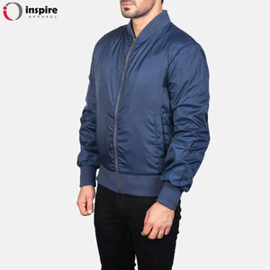 Dernier style de mode personnalisé de haute qualité en nylon imperméable pour hommes, blouson bombardier de vol ma 1 pour hommes - Product Image 6
