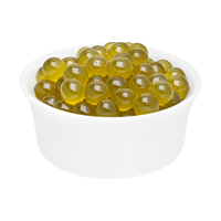 Prix Compétitif Qualité Supérieure Perles Éclatantes Pomme Verte Saveur Premium Boba TeaZone B2060 Pot TW