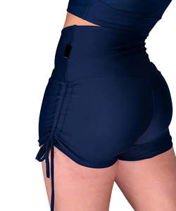 Haute qualité 100% coton décontracté femmes Shorts dernière conception avec impression de Logo personnalisé fermeture à la taille élastique respirant chaud - Product Image 5