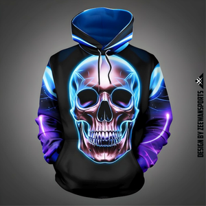 New Street Style Sublimated Unisex Sudadera con capucha y sudadera de alta calidad 100% algodón transpirable y cómodo - Product Image 1