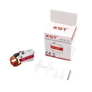 Moteur HV à engrenages métalliques sans noyau KST A08 V6.0 3.2Kgf.cm 0.09sec pour planeur RC <span class=keywords><strong>DLG</strong></span> F3K F5D UAV Drone - Product Image 5