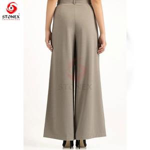 Pantalons de mode grande taille pour femmes |   Designs confortables, ajustés et amples, 100% coton, automne, livraison rapide |   OEM disponible - Product Image 3