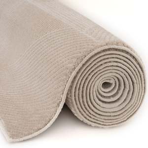 Juego de Alfombras Abstractas Color Beige Carmel Serie 6000 - Product Image 6