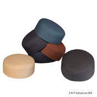 Sombrero musulmán redondo clásico ZAF ADVANCE cosido a mano y fabricado en Pakistán diseño único gorra islámica Kufi
