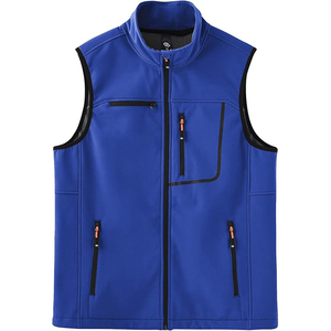 Commande en gros personnalisable couleur unie gilet polaire robuste pour uniforme d'entreprise et sécurité industrielle vêtements de travail gilet plus chaud - Product Image 2