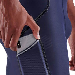 Pantalones cortos de compresión para gimnasio de alta calidad, transpirables, ecológicos, de estilo informal, antiarrugas, hechos en Pakistán - Product Image 6