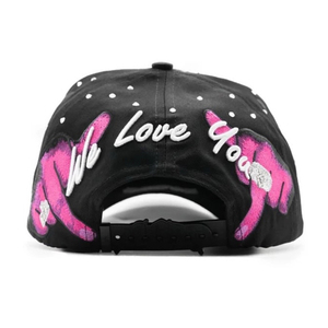 Casquettes de baseball en coton brodé avec strass, visière incurvée en daim, doublure intérieure en satin imprimé, grandes casquettes de baseball avec diamants - Product Image 6