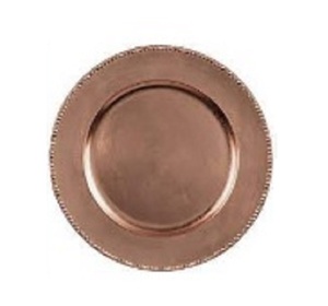 Assiette à vaisselle en métal argenté Argent brillant sur table à manger Chargeur en métal plaqué à des prix très abordables d'Inde - Product Image 6