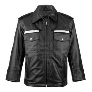 100% veste en cuir pour hommes à vendre veste en cuir de bonne qualité pour hommes couleur personnalisée 2025 personnalisé - Product Image 1