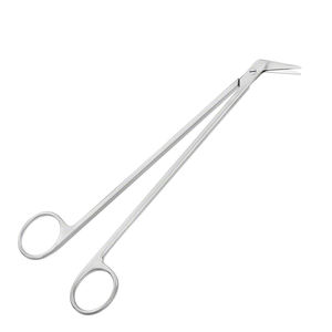 Tijeras vasculares DEMARTEL de grado quirúrgico en ángulo 45 afiladas 185 mm 7 14 pulgadas sala de cirugía Tijera vascular Debakey - Product Image 2