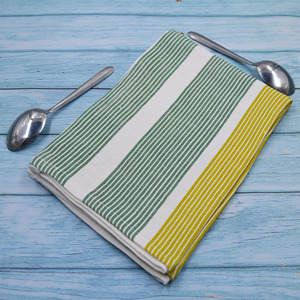 Classic Color Stripe Kitchen <b>Linen</b> <b>Tea</b> <b>Towel</b> Super Soft and Easy to Carry Multi Purpose Hand <b>Tea</b> <b>Towel</b> - Product Image 2