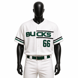 Uniforme de Béisbol Personalizado de Buena Calidad, Transpirable, para Hombres y Equipos, Venta al Por Mayor, Ligero - Product Image 1