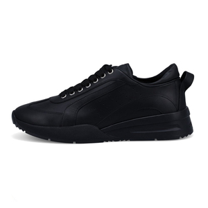 รองเท้าผ้าใบ Triple Black Legend คุณภาพสูง ผลิตตามสั่ง ออกแบบโลโก้ได้  สำหรับผู้ชายและผู้หญิง สวมใส่สบาย ป้องกันกลิ่น พื้นรองเท้าทำจากยาง - Product Image 1