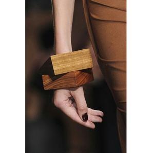 Premium Quality Waterproof Wood Bangles Set Smooth Polished Finish Custom Colors Designed for Elegant Traditional Daily Ethnic - Product Image 1