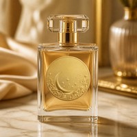 Étiquette autocollante personnalisée en métal pour parfum, logo de marque en relief, impression sérigraphique, étanche, pour parfum