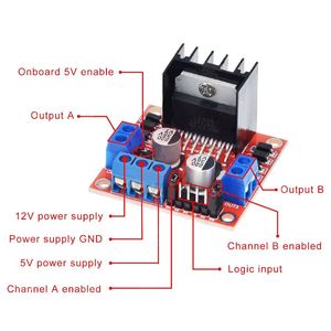 Module de commande de moteur DC double et de moteur pas à pas L298N - Utilisé - Product Image 3