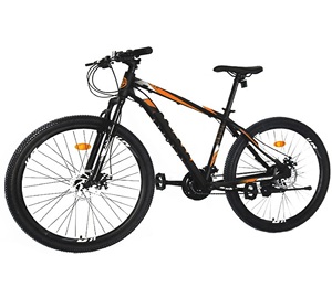 Vélo de montagne avec garantie de 3 ans, 21 vitesses, frein à disque, fourche en acier - Product Image 1