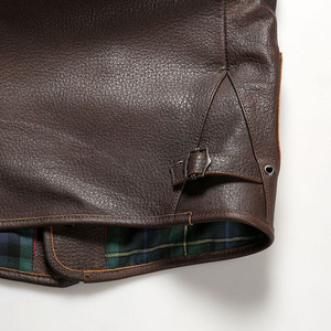 Chaleco de cuero duradero informal de moda para hombre Chaleco clásico Chaleco de cuero de moda para hombre Chaleco informal - Product Image 6