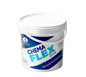Membrane d'étanchéité acrylique élastique CHEMA FLEX 200 avec résistance UV longue durée, revêtement élastique durable - Product Image 1