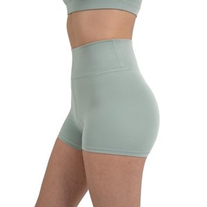 Short de sport sportif 100% coton pour femmes avec poches Short de survêtement d'été pour la course à pied randonnée vêtements d'entraînement décontractés - Product Image 3