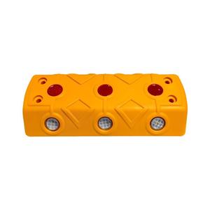 Ensemble de 50 clous routiers solaires ABS haute visibilité, marqueurs routiers réfléchissants blancs pour la sécurité routière et les avertissements, étanches IP68 - Product Image 3