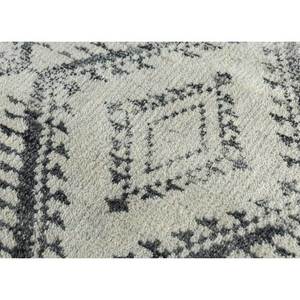 Alfombras de Lana Anudadas a Mano Zuri, Estilo Boho Geométrico Abstracto, Rectangulares para Sala de Estar y Pasillo - PKWL-734 - Product Image 3