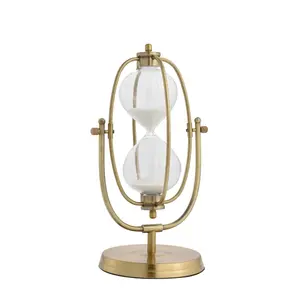 Factory Wholesale Luxury Hourglass Glass 24 Hours Hourglass 10 Minutes Hour Glass for Office Home Decor Usage - Product Image 5