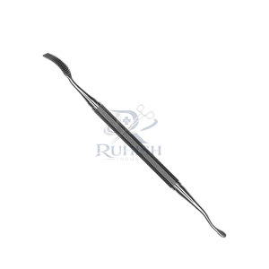Limes orthopédiques manuelles en acier inoxydable réutilisables à surfaces droites pour la modelage osseux – Instruments chirurgicaux - Product Image 2