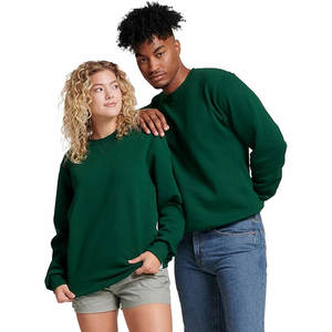 Russell Athletic Dri-power Fleece Sudadera Hombre Verde Liso Medio - Product Image 1