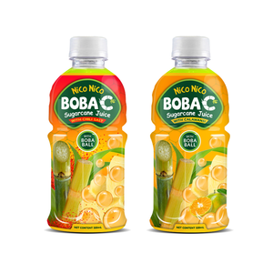 Bebida de jugo de caña de azúcar con burbuja de fruta sabor a piña 350Ml botella de PET Vietnam refrescos fábrica precio barato - Product Image 3