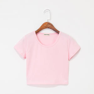 Haute qualité femmes T-shirt col rond manches courtes poids lourd 100% coton impression Logo extérieur T-shirt pour hommes livraison DDP - Product Image 4