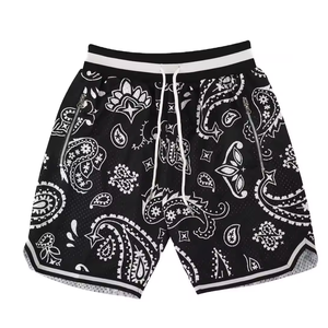 Nouveaux shorts de basket-ball unisexes tendance, sur mesure, grande taille, durables, respirants, anti-humidité, antibactériens, de haute qualité - Product Image 2