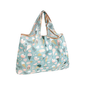 Free Customized Printed Nylon Handled Reusable Shopping <b>Bag</b> for <b>Personalized</b> Shopping or <b>Gift</b> Giving - Product Image 5