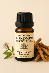 น้ำมันหอมระเหย spikenard ธรรมชาติบริสุทธิ์ nardostachys Jatamansi น้ำมันหอมระเหยนวดผ่อนคลาย - Product Image 6