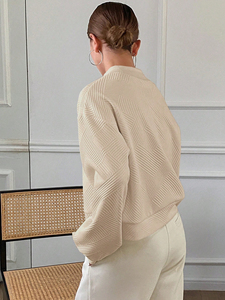New Women's Front Customized Colors & Sizes Lined Thick Fleece Breathable Casual Winter Warm Sweatshirt - Product Image 2