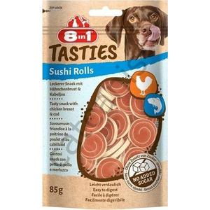 Involtini di Sushi 8 in1 pollo e pesce Sushi cane trattare 85 gr