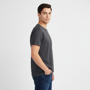 T-shirt blanc d'été de haute qualité-T-shirt personnalisé pour hommes avec votre logo en gros de l'usine - Product Image 4