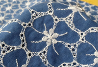 Fabricante de Telas Bordadas de Algodón Premium, Proveedor Personalizado OEM ODM para Vestidos de Moda, Material Textil de Alta Calidad