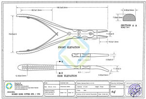 มืออาชีพที่มีคุณภาพสูง Beyren คีมตัดกระดูก - Product Image 6