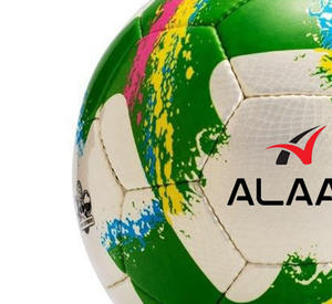 Alaay Balón de fútbol de alta calidad Diseño personalizado Logo PU Cuero Cosido a mano Balones de fútbol para entrenamiento - Product Image 4