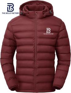 Chaqueta acolchada de alta calidad Little Donkey Andy para hombre, abrigo cálido de invierno con capucha, chaqueta acolchada aislada ligera para esquí en la nieve - Product Image 2