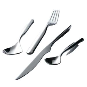 Juego de cubiertos de plata premium, elegantes cubiertos de acero inoxidable para cenas de lujo, bodas, restaurantes y uso doméstico. - Product Image 1