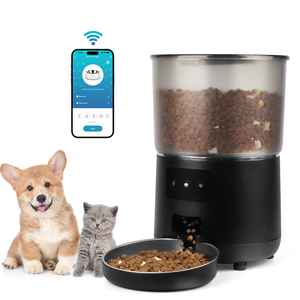 Dispensador de Comida para Mascotas con Control por Aplicación Cobectal, Electrodoméstico Inteligente para Gatos y Perros, Comedero Inteligente para Mascotas - Product Image 1