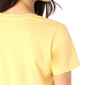 Tops cortos ajustados con estampado de abullonado personalizado, camisetas de algodón para mujer, camisetas informales Vintage para mujer, fabricante de camisetas para mujer - Product Image 4